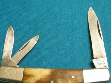 BONE HANDLE AMERICAN BLADE AB-20 JAPAN CAMPING SURVIVAL FOLDING PEN POCKET KNIFE KNIVES