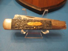 Case 1992 Collectors Club One Arm Razor Knife Pattern # GY62005RAZ SS