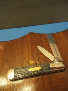 Case 1992 Collectors Club One Arm Razor Knife Pattern # GY62005RAZ SS
