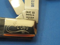Case 1992 Collectors Club One Arm Razor Knife Pattern # GY62005RAZ SS