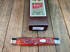 Schatt and Morgan Yankee Muskrat 14th Anniversary Series Red Jigged Bone