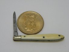 P.B.'s Improved Cutlery Ivory Miniature Quill Knife 