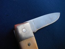 Schrade + USA Vintage SC513 Eagle/Deer/Fish  Scrimshaw  Lockback Pocket Knife - Great EDC!!!