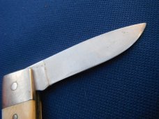 Schrade + USA Vintage SC513 Eagle/Deer/Fish  Scrimshaw  Lockback Pocket Knife - Great EDC!!!