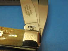 Case XX Honey Bone 3 Blade Trapper Pattern # 6354 Made for IBCA 
