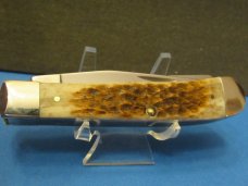 Case XX Honey Bone 3 Blade Trapper Pattern # 6354 Made for IBCA 