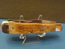 Case XX Honey Bone 3 Blade Trapper Pattern # 6354 Made for IBCA 