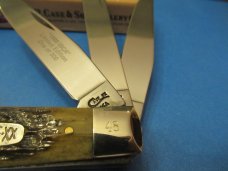 Case XX 1998 Green Bone 3 Blade Trapper Pattern # 6354 Made for IBCA 