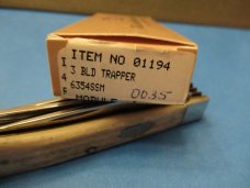 Case XX 1997 Natural Bone 3 Blade Trapper Pattern # 6354 Made for IBCA 