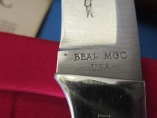 Bear 1993 Stag Fixed Blade Model 592 Made for the NKCA 