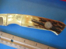 Bear 1993 Stag Fixed Blade Model 592 Made for the NKCA 