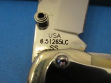 Case XX 2004 Bone Stag Mid Folding Hunter Pattern # 6.51265LC SS Made For CCC