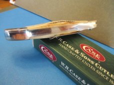 Case XX 2004 Bone Stag Mid Folding Hunter Pattern # 6.51265LC SS Made For CCC