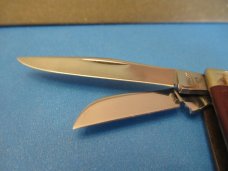 Case XX 1981 Brown Delrin Discontinued Stockman Pattern # 6344 HE