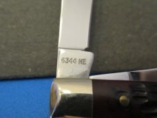 Case XX 1981 Brown Delrin Discontinued Stockman Pattern # 6344 HE