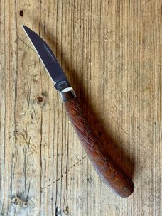 A Wright & Son "Ettrick" Carving knife Rosewood Scales and Curved Wharncliffe Blade