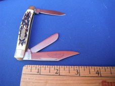 NOS/NIB Schrade Uncle Henry Boy Scouts of America 100th Anniversary Knife and Tin Set