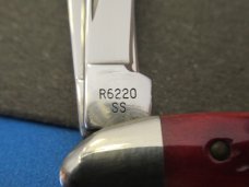 Case XX 1889 to 1989 Tested Centennial Red Bone Peanut Pattern # R6220 SS