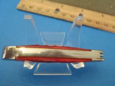Case XX 1889 to 1989 Tested Centennial Red Bone Peanut Pattern # R6220 SS