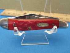 Case XX 1889 to 1989 Tested Centennial Red Bone Peanut Pattern # R6220 SS