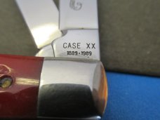 Case XX Tested Centennial 1889 to 1989 Red Bone Jack Pattern # R62032
