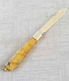 K'roo Custom Japanese Maple Burl Eureka Spear Jack.. slip..coa...rwl34...filework..liners..spacers.