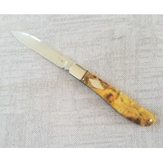 K'roo Custom Japanese Maple Burl Eureka Spear Jack.. slip..coa...rwl34...filework..liners..spacers.