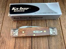 Kabar Box Car Whittler Brown Smooth Bone 1990