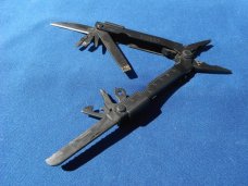 Black Military Gerber USA Multi Tool with Knife, needle nose Pliers. Mad in the USA!!!