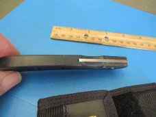 Al-Mar Elite Black Zytel Full Serration 