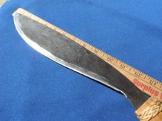 Hand forged Bolo knife /sword from the Philippines.  The blade is SHARP!