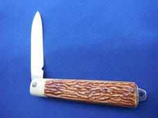 Large Slip Joint Folding Pocket Knife, Made in Brazil.