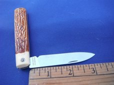 Large Slip Joint Folding Pocket Knife, Made in Brazil.