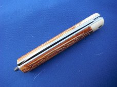 Large Slip Joint Folding Pocket Knife, Made in Brazil.