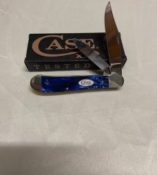 Case XX Copperhead Blue Pearl