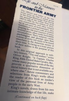 FRONTIER ARMY READING