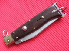 Vintage Italian Zoppis Jaguar Ring Pull Switchblade Knife