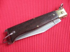 Vintage Italian Zoppis Jaguar Ring Pull Switchblade Knife