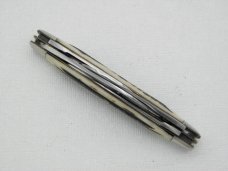 Queen Cutlery Co. #33 Congress in Winterbottom Bone: 3 1/2” closed; 1958 – 1960