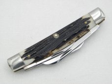 Queen Cutlery Co. #32 Congress in Winterbottom Bone: 4” closed; 1958 - 1960