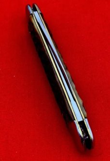 Vintage H BOKER & CO Equal End Senator Pen Folding Pocket Knife Salesman’s Sample c.1869-1944 Bone