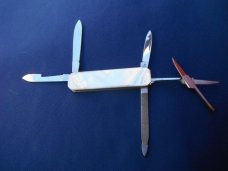 Dreizack, Solingen made 5 blade Mother of Peral Scales Folding Pocket Knife Multi-Tool Germany Made!