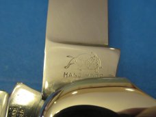 Bulldog Brand Brown Bone Jigged Folding Hunter 