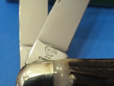 Hen & Rooster , Bertram Solingen German Stag Stockman Model # 403DS