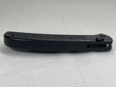 AL MAR AMEBKB4 Black Drop Point Combo Edge Eagle Automatic