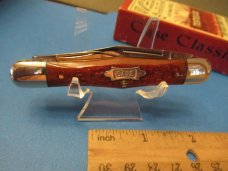 Case Classic 1993 Case Brothers Banana Antique Red Bone Whittler Pattern # 63083