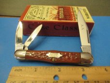 Case Classic 1993 Case Brothers Banana Antique Red Bone Whittler Pattern # 63083