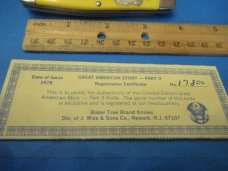 Boker 1976 Great American Story Knife Part II Muskrat Louisiana Purchase