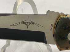 EMERSON/PRO-TECH USA CQC7 PK Splash GV Tanto Auto #41 of 50 w/ Pouch MINT IN BOX (Z 47923) 