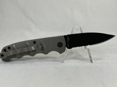 BOKER PLUS 01KALS74B Gray Drop Point Combo Automat Kalashnikov 74 MINT IN BOX (Z 47944) 